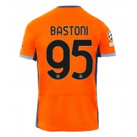 Inter Milan Alessandro Bastoni #95 Replica Third Shirt 2023-24 Short Sleeve